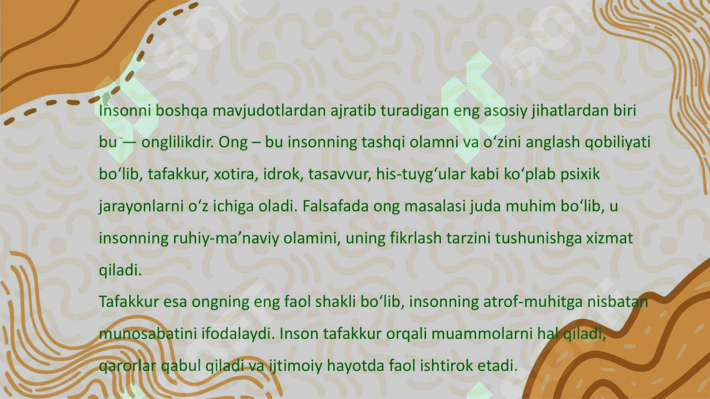 Inson falsafasi 4