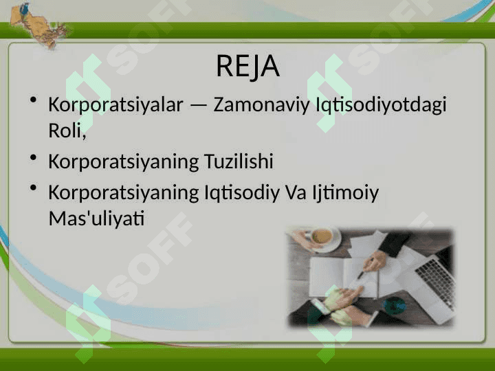 Korporatsiyalar iqtisodi 2