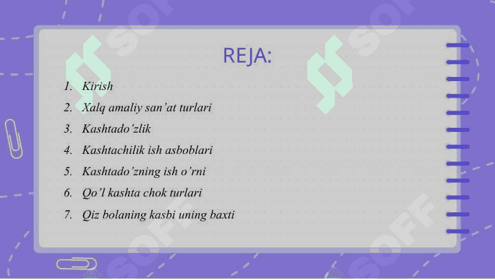 KASHTACHILIK HAQIDA. 2