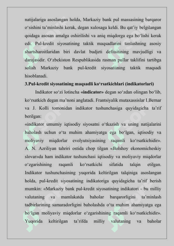 PUL KREDIT SEKTORINING TARKIBI 7