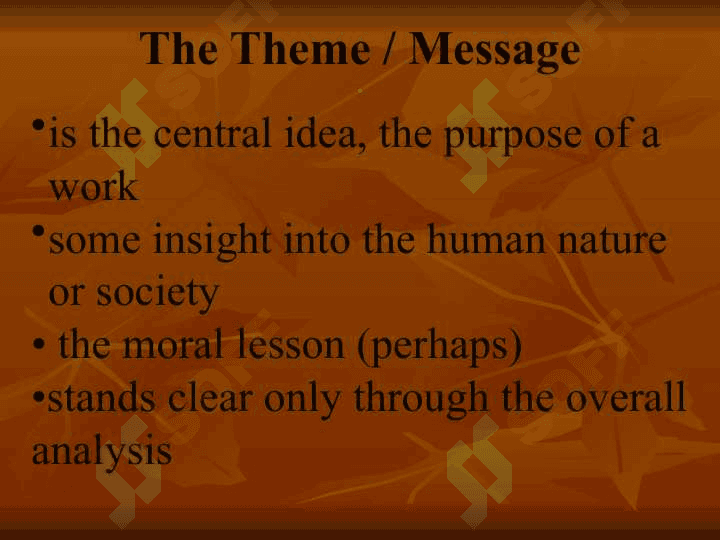 Stylistic analysis of literary text 8