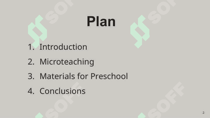 Microteaching using materials for preschool learners 2