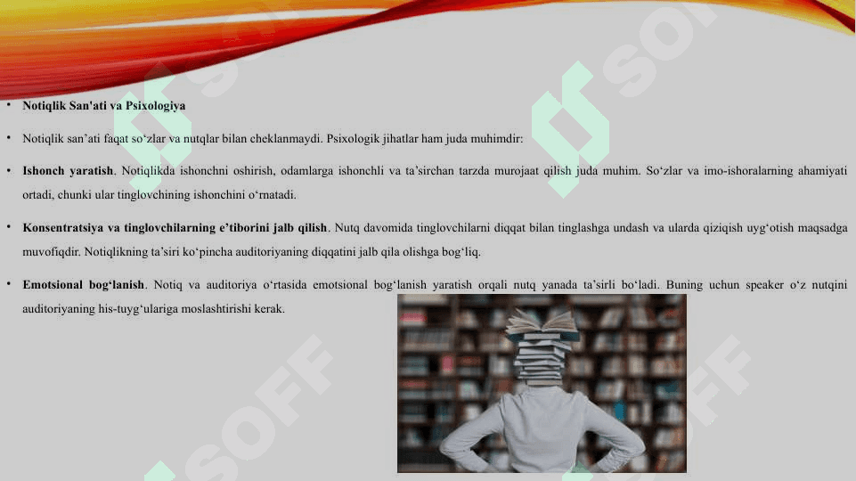 Hozirgi zamon notiqligi haqida 8