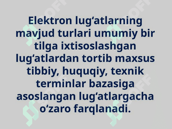 Kompyuter lingvistikasining asosiy yo‘nalishlari 7