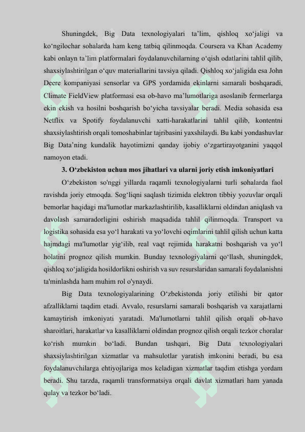 Big data Norvegiya misolida 4