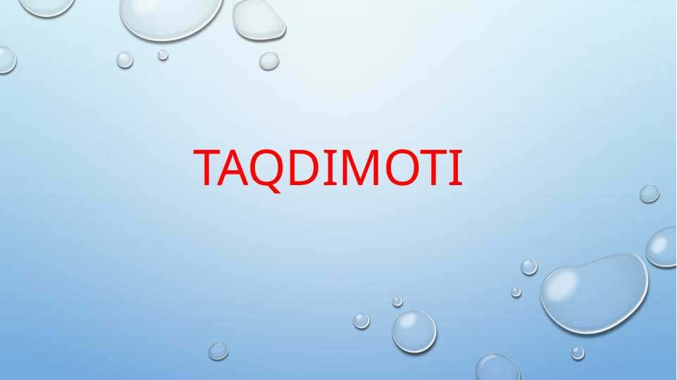 information kamunikatsion texnologiyalarning dasturiy  ta’minoti