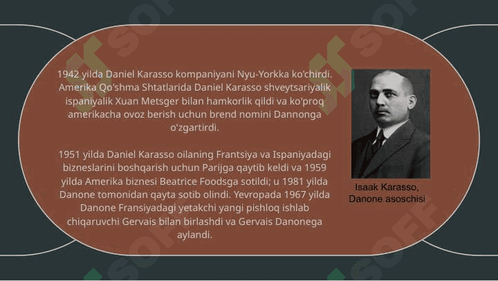 Danone kompaniyasi swot tahlili 6