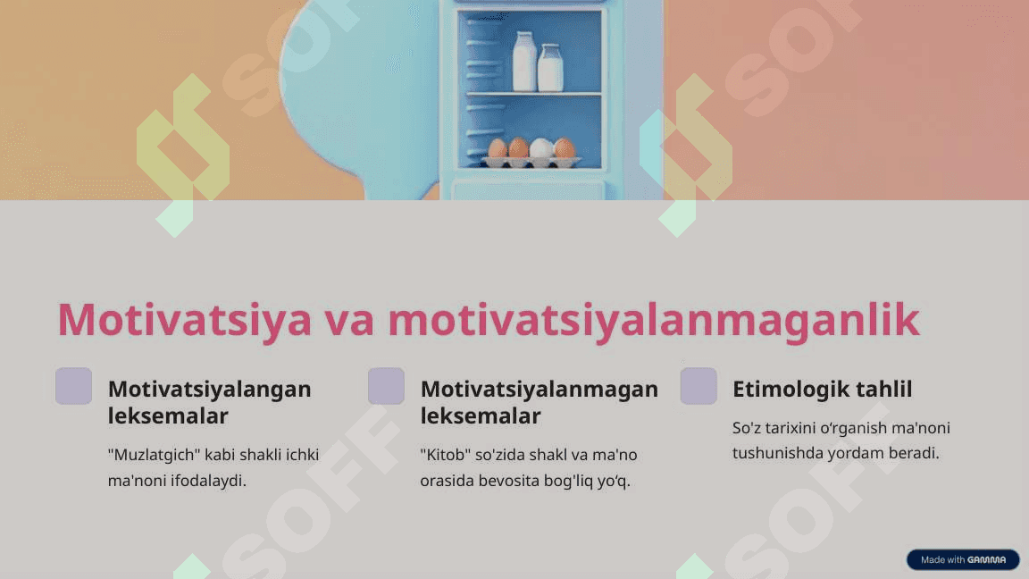 Leksemalarning shakl va ma'no munosabati 3