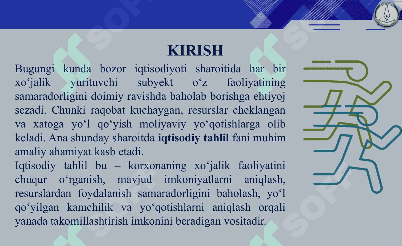 Iqtisodiy tahlil faning metodi va uning oziga xos muhim xususiyatlari 3