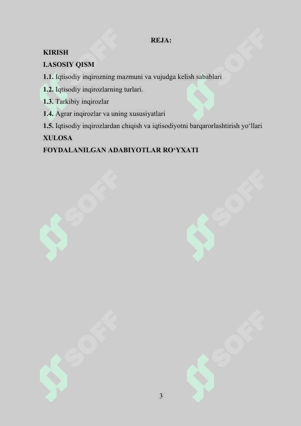 IQTISODIY INQIROZLAR, ULARNING TURLARI VA NAMOYON BOʻLISH XUSUSIYATLARI.docx 2