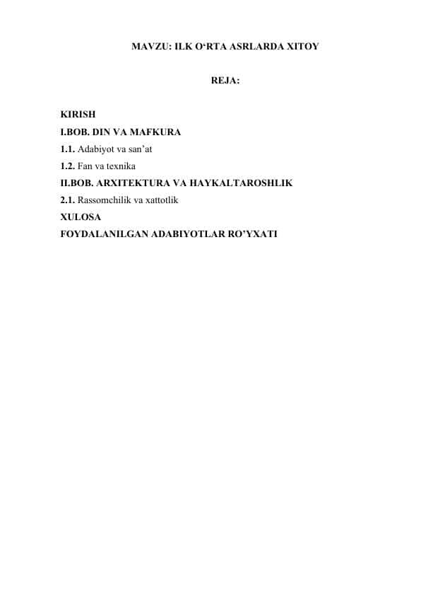 ILK O‘RTA ASRLARDA XITOY.docx