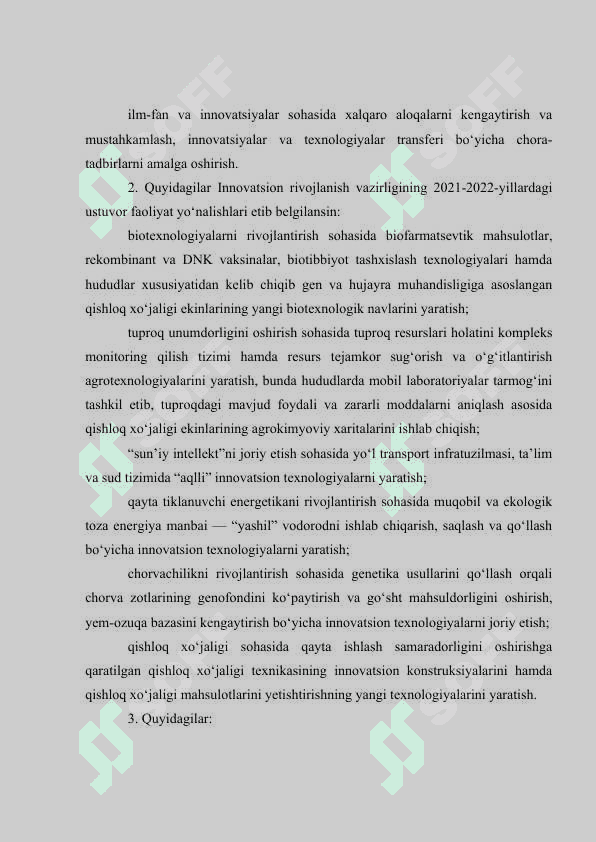 Ilmiy-innovatsion faoliyatning qonuniy va normativ huquqiy asosi 4