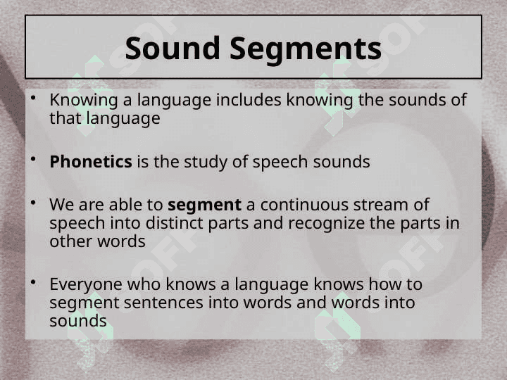 Phonetic transcription 2