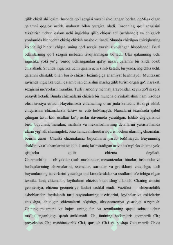 CHIZMACHILIK FANINI O‘QITISH METODIKASINING RIVOJLANISH TARIXI 4