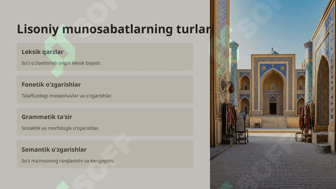 O'zbek tilida lisoniy munosabatlar 3