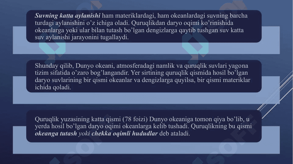 Tabiatda suvni aylanishi 3