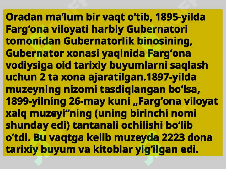 Oʻlkashunoslik muzeylari 8