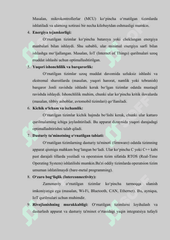 O‘rnatilgan tizimlarda assembler dasturlash 4
