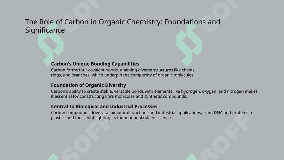 Carbon compounds and their derivative compounds Carboxyli 3