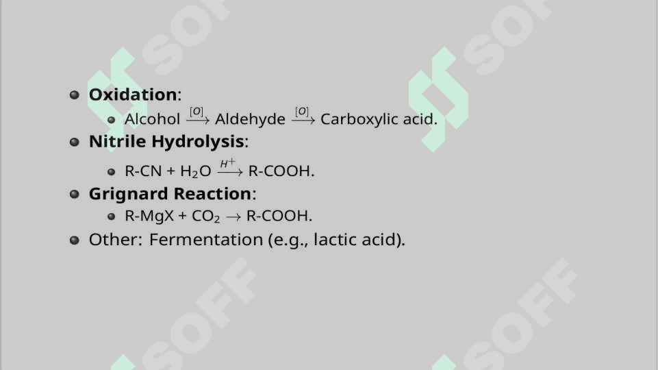 Carbon compounds and their derivative compounds Carboxyli 7