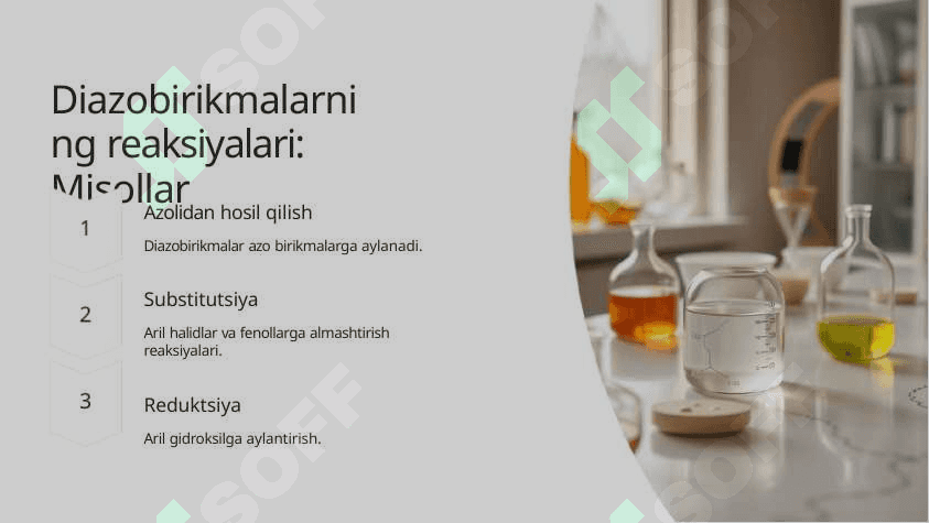 Diazobirikmalar va azobirikmalar 4