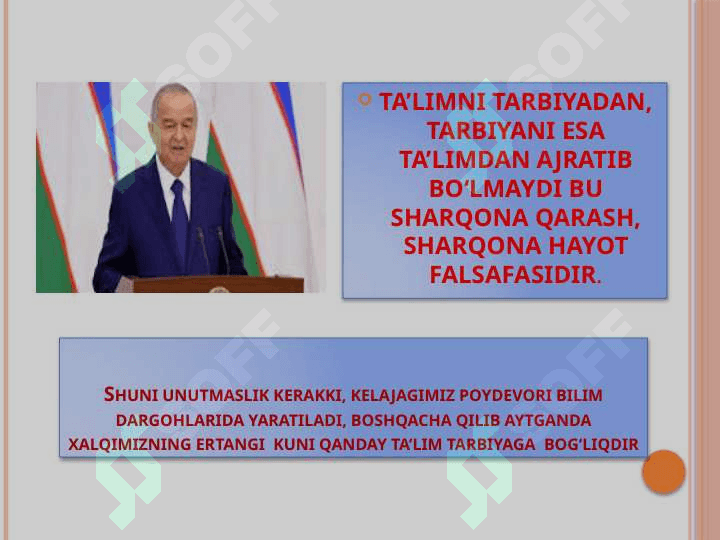 TARBIYANING  MAQSAD VA VAZIFALARI 2
