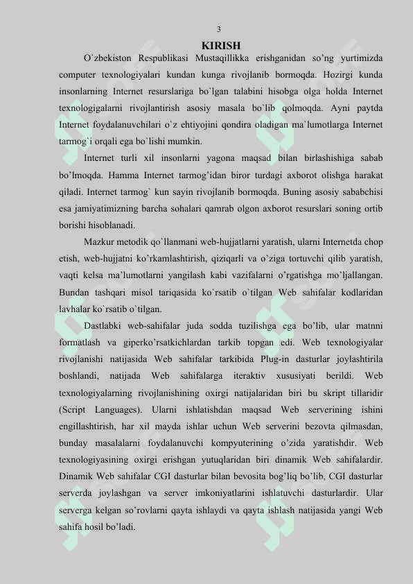 Web sahifa yaratish 3