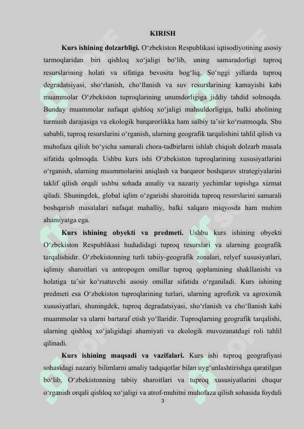 « O'zbekistonning tuproqlar geografiyasi 3