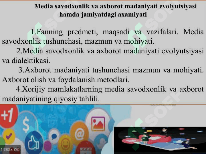 Media savodxonlik va axborot madaniyati 4