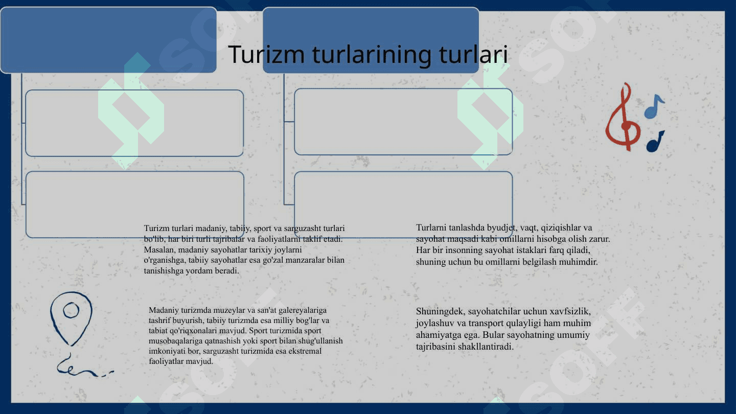 Turizm turlari ppt pptx 3