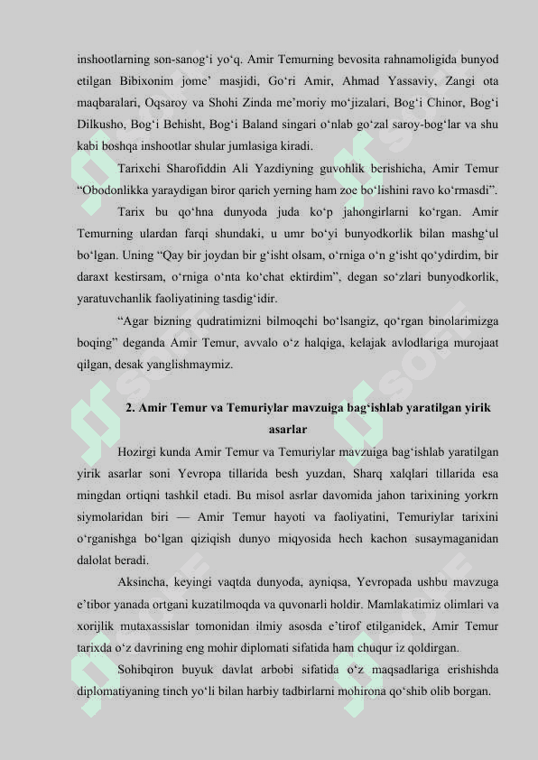 BUYUK SOHIBQIRON AMIR TEMUR – BUYUK DAVLAT ARBOBI 4