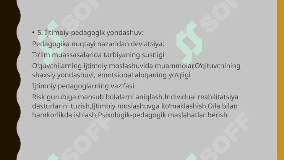 Deviatsiya ijtimoiy pedagogic muammo sifatida 4