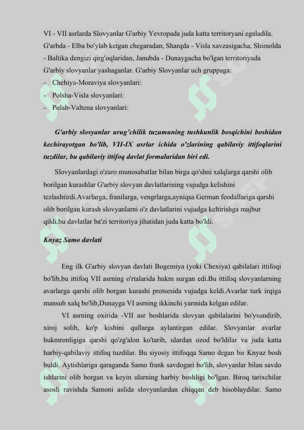 SLOVYANLAR XALQLARI 2