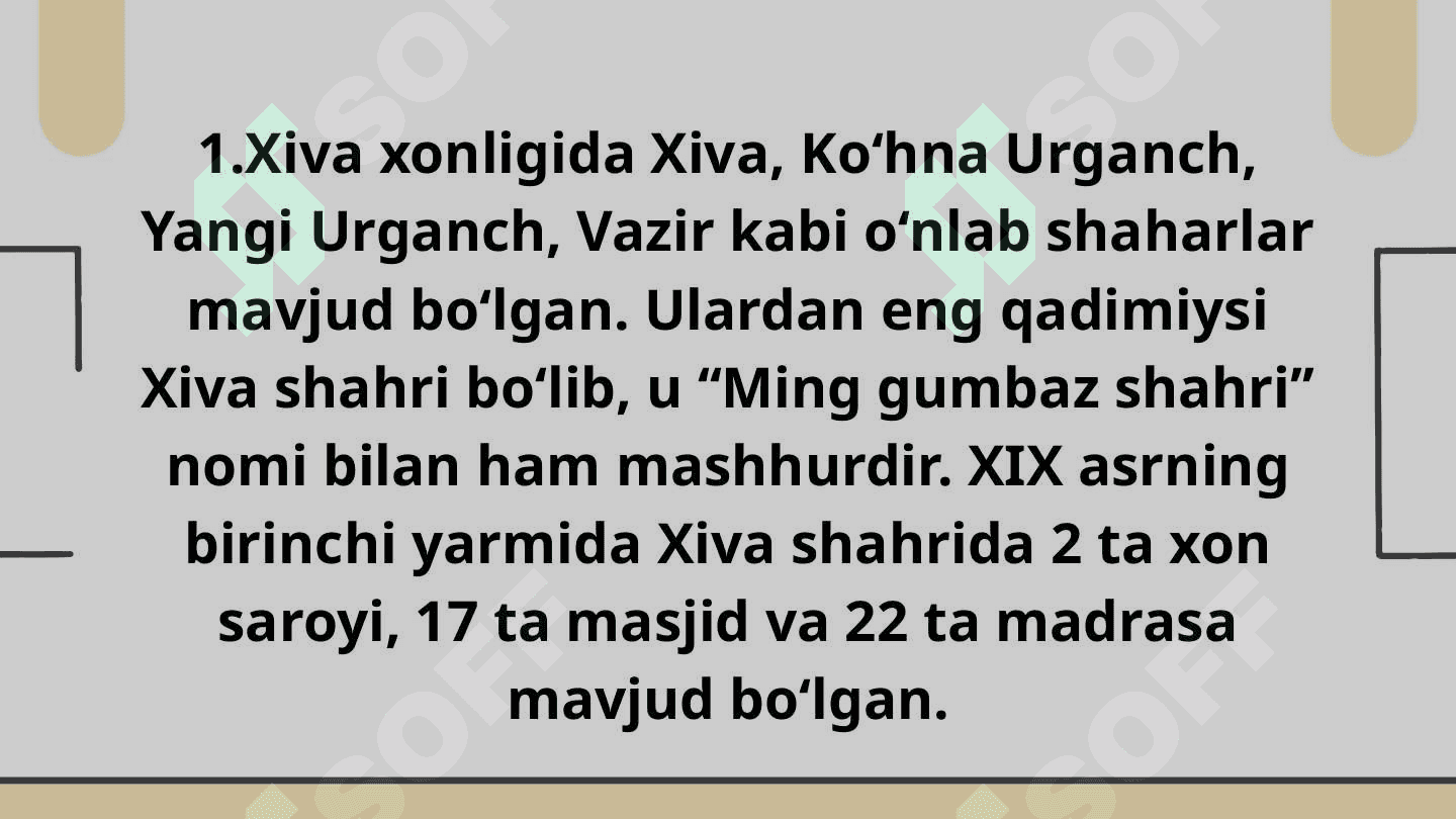 Xiva xonligida madaniy hayot 3