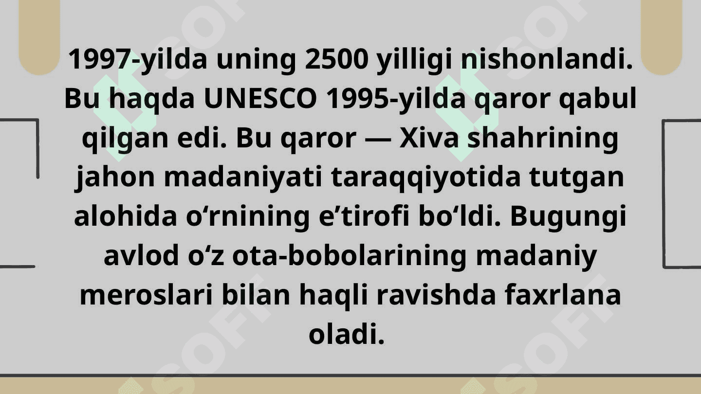 Xiva xonligida madaniy hayot 4