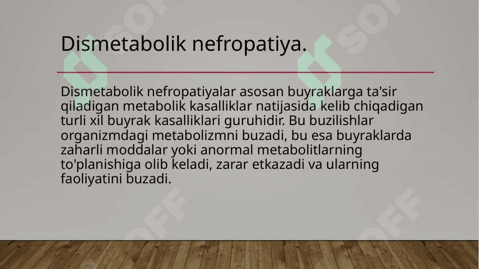 dismetobolik nefropatiyalar 2