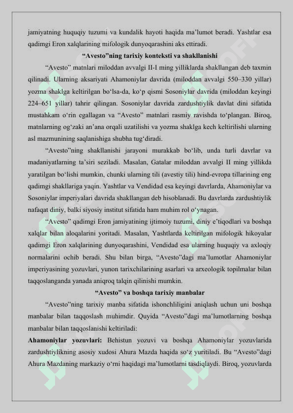 “Avesto” tarixiy manba sifatida maqola 25 4