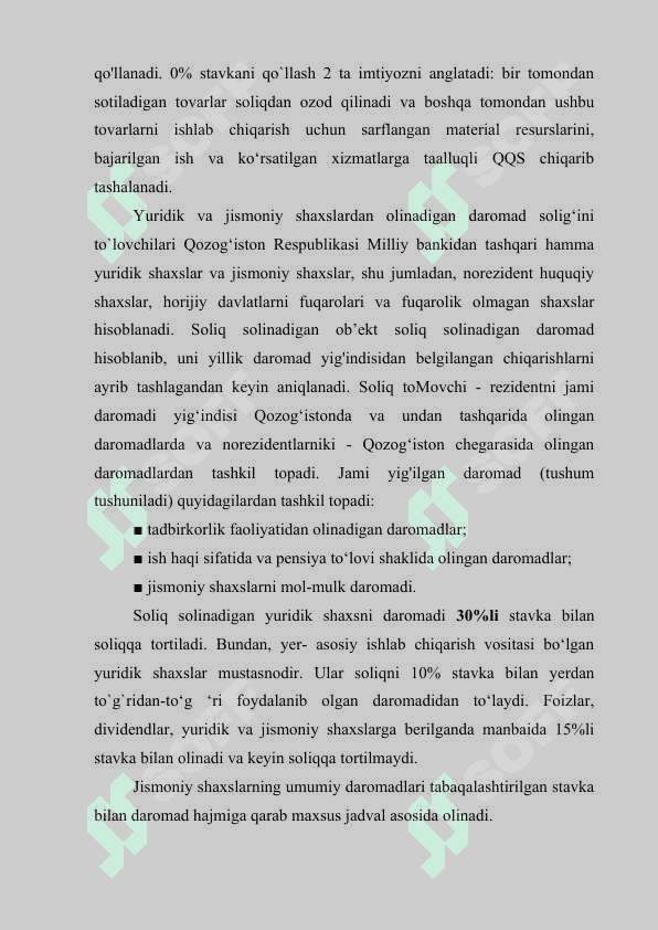 Qozog`iston Respublikasining Soliq tizimi 3