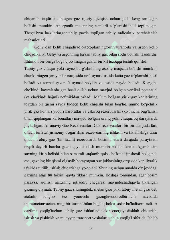 tabiiy gaz tarkibidagi kislotali komponentlar va ularning xossalari 7