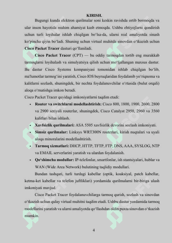 Individual loyiha 4