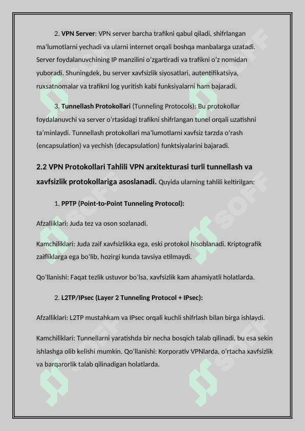 VPN arxitektursasi 6