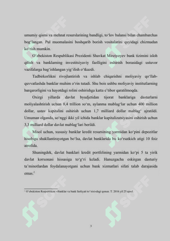 O‘zbekiston Markaziy baki funksiyalari va vazifalari o’rganish 4
