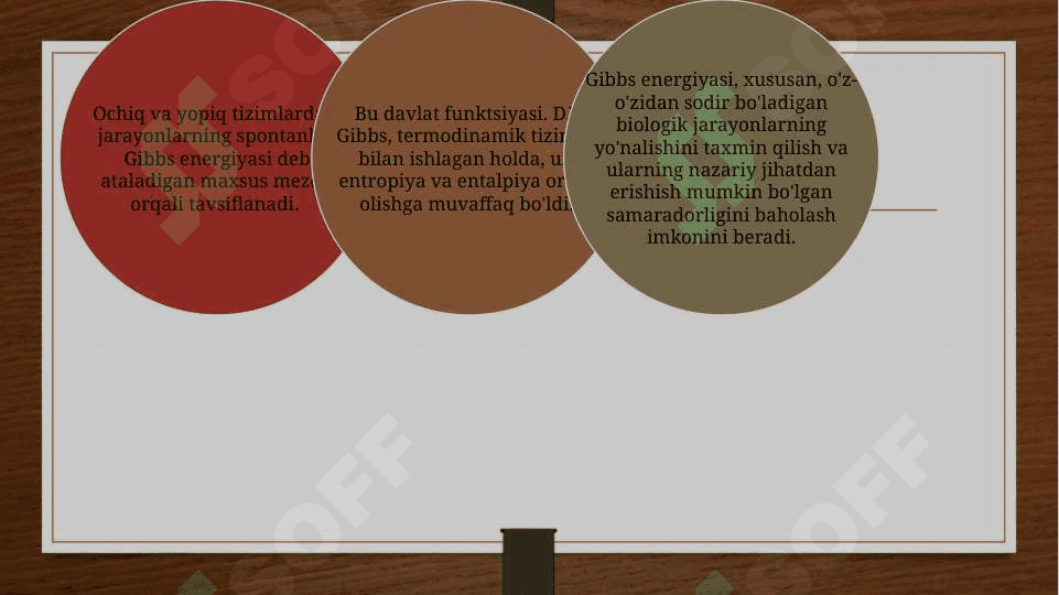 Gibbs energiyasi 3