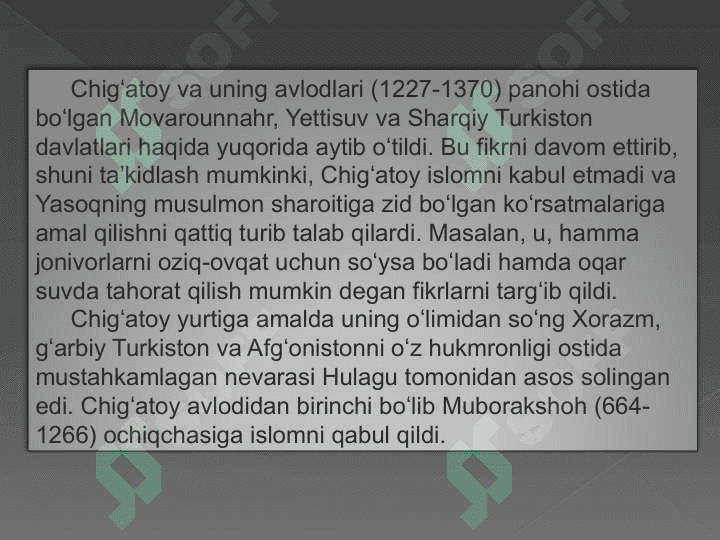 AMIR TEMUR DAVRI TARIXSHUNOSLIGI 7