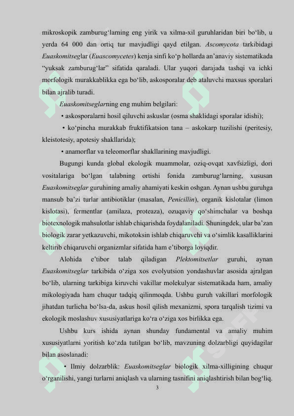 Euaskomitseglar kenja sinfi 3