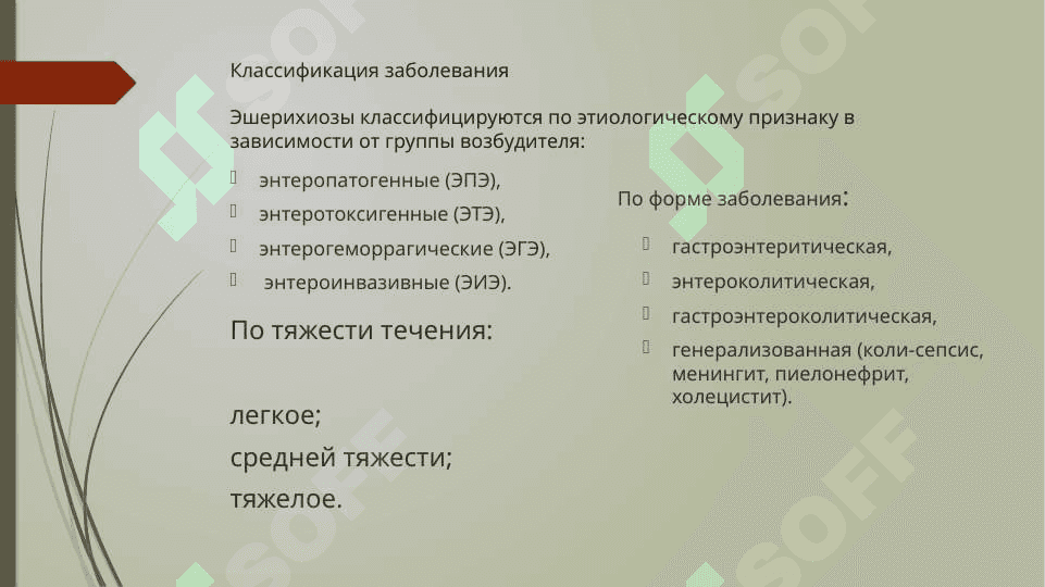 Возбудителей кишечной инфекции 3