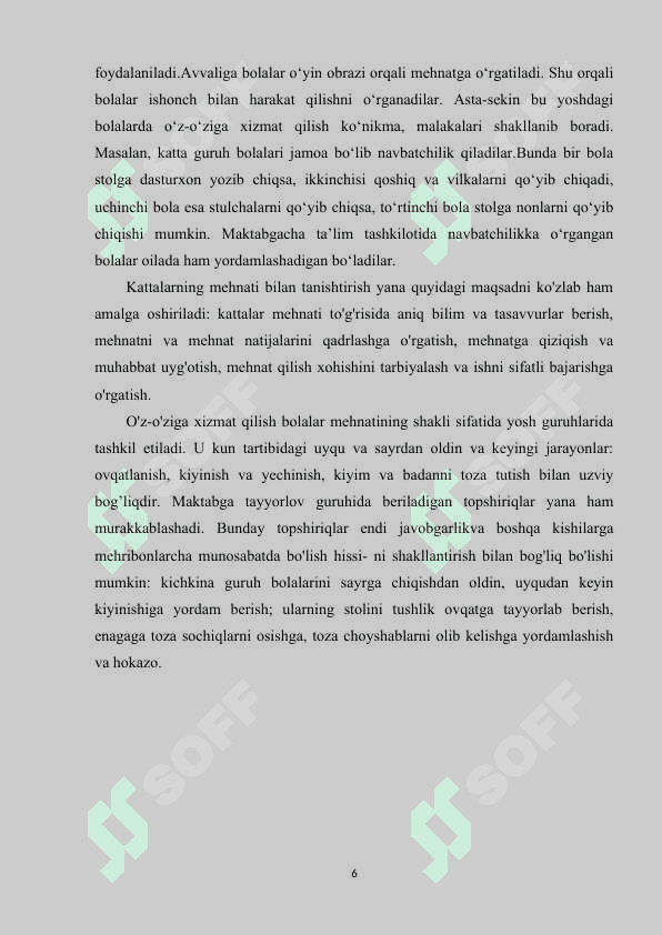 Non rizq ro'zimiz 2 6