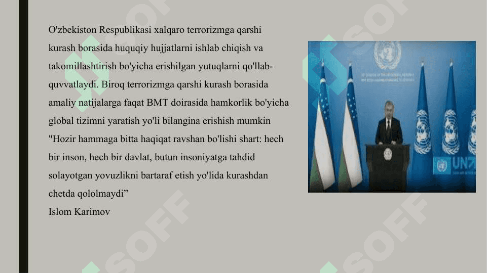 O’zbekiston  va  jahon hamjamiyati 4