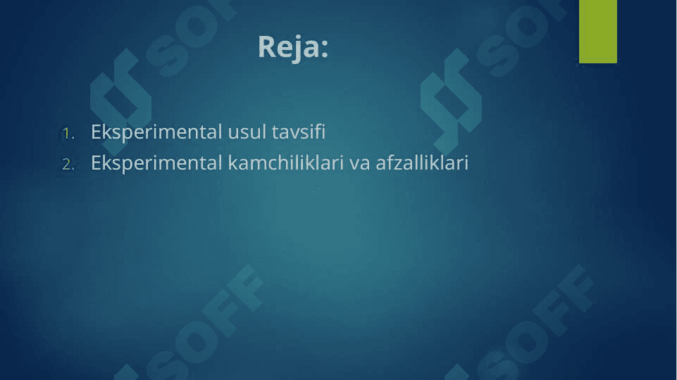 Aqliy qobiliyatlarni o‘lchashda eksperimental usullar 2