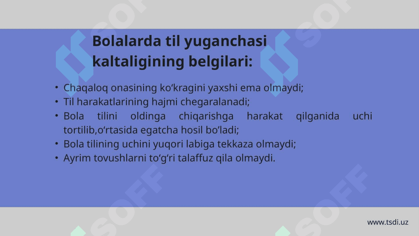 Til yuganchasi kaltaligi 4